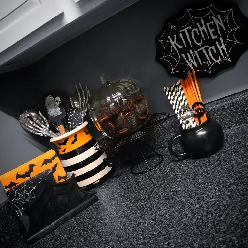Classic Halloween Kitchen