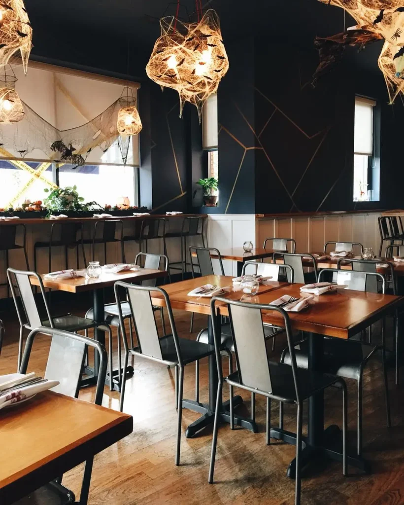 Cobweb Chic Dining