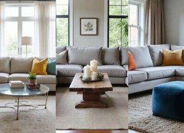 Corner Sofa Ideas for Living Room - 6BC Botanical Garden Featured Collage