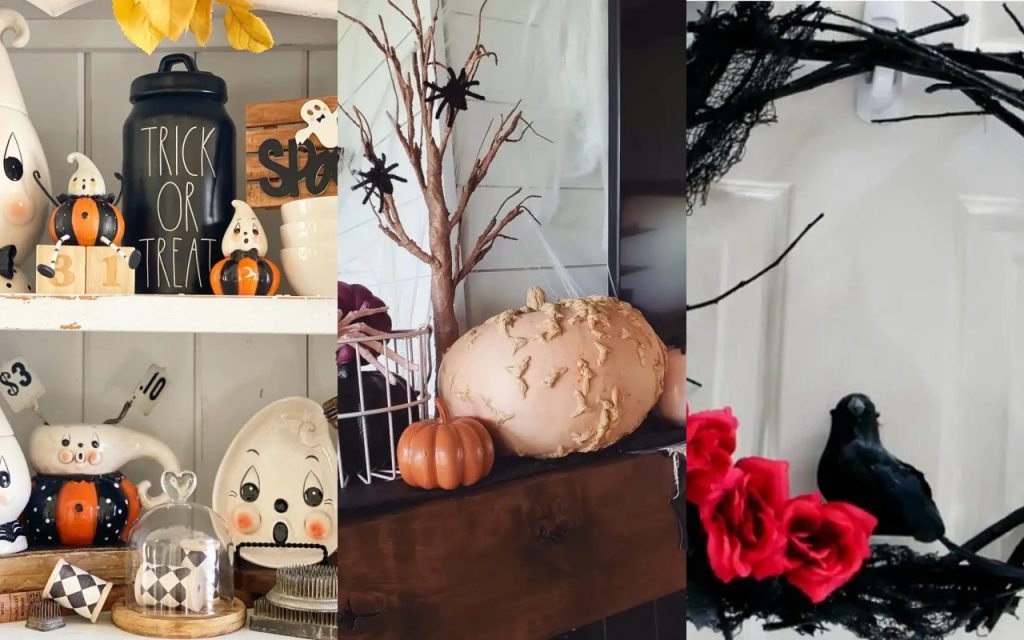 Dollar Store Halloween Decoration Ideas That’ll Make You Skip the Craft Store Featured Collage