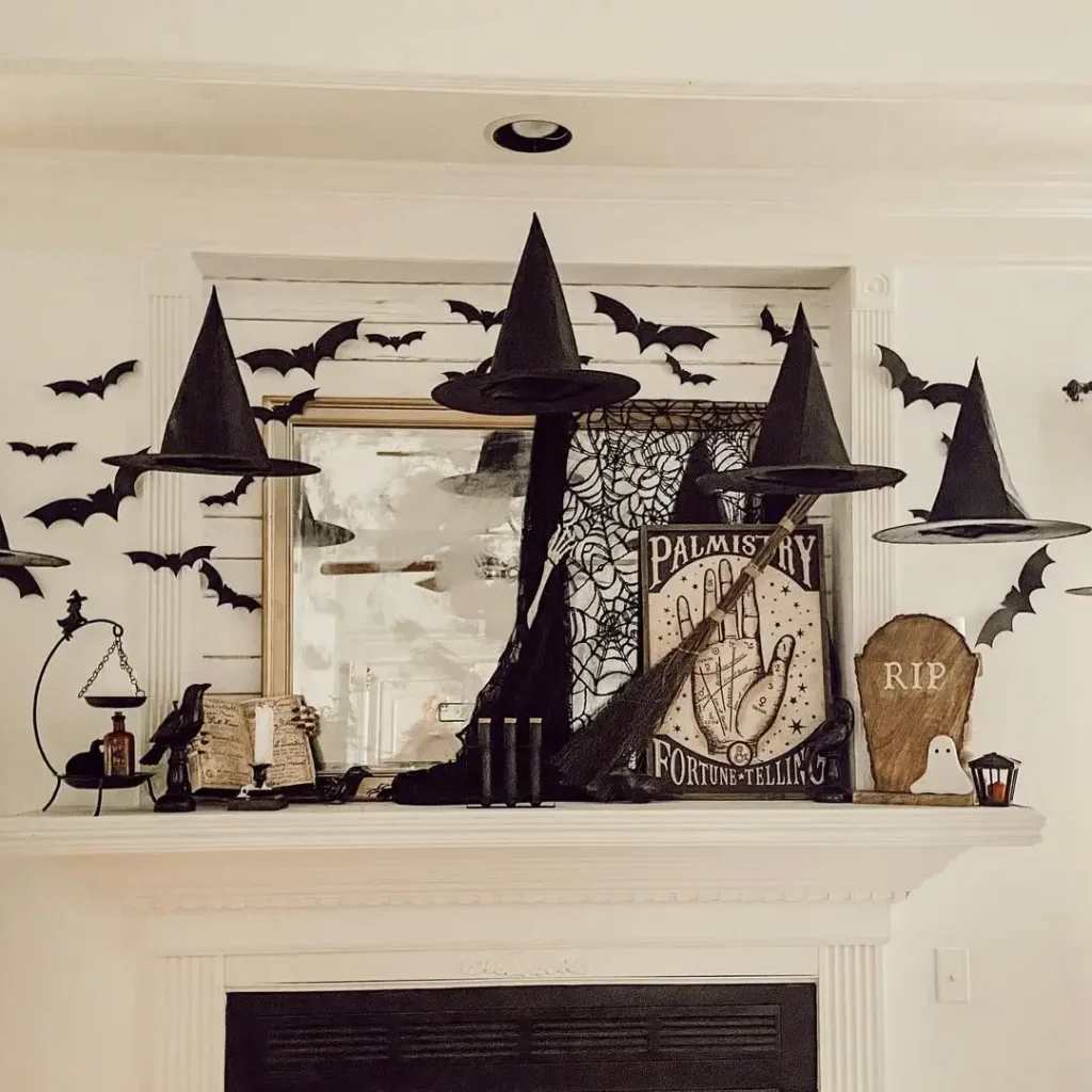 Floating Hat Mantel