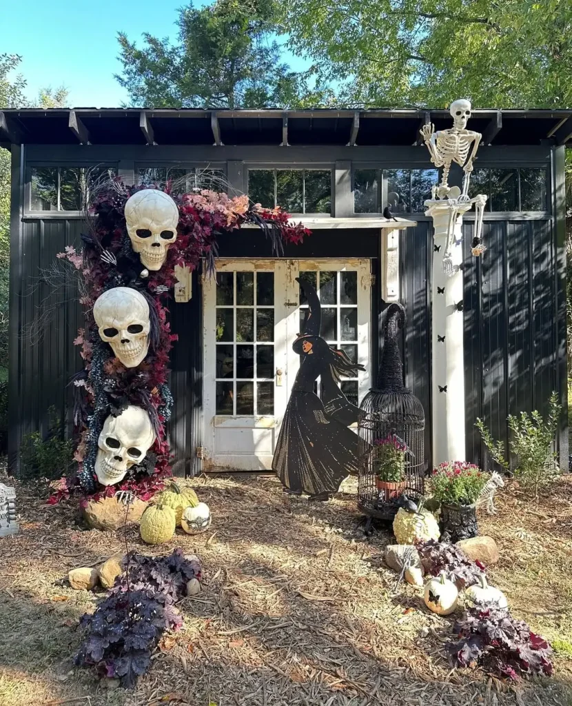 Haunted Barn Entrance