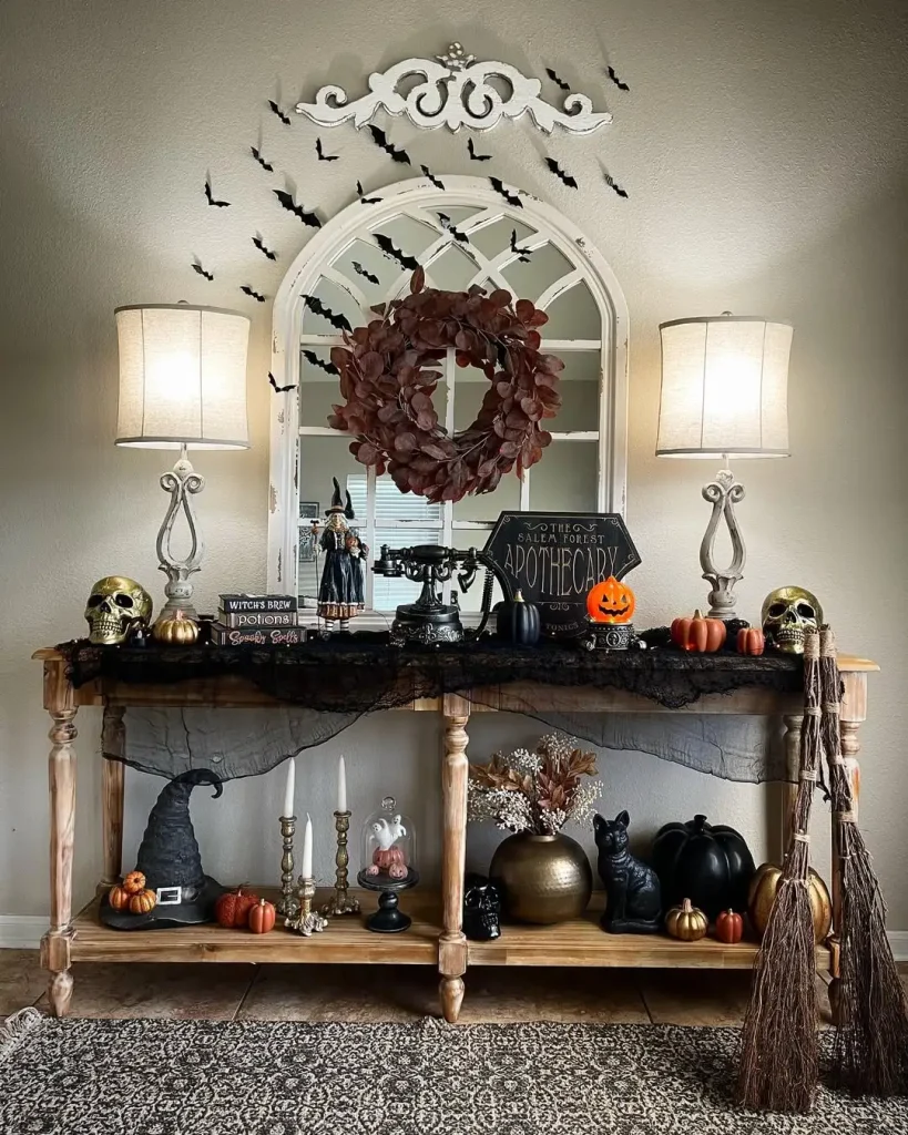 Haunted Hallway Elegance