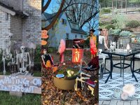 Haunted Outdoor Halloween Decor Ideas That Feel Straight Out of a Horror Film Featured Collage