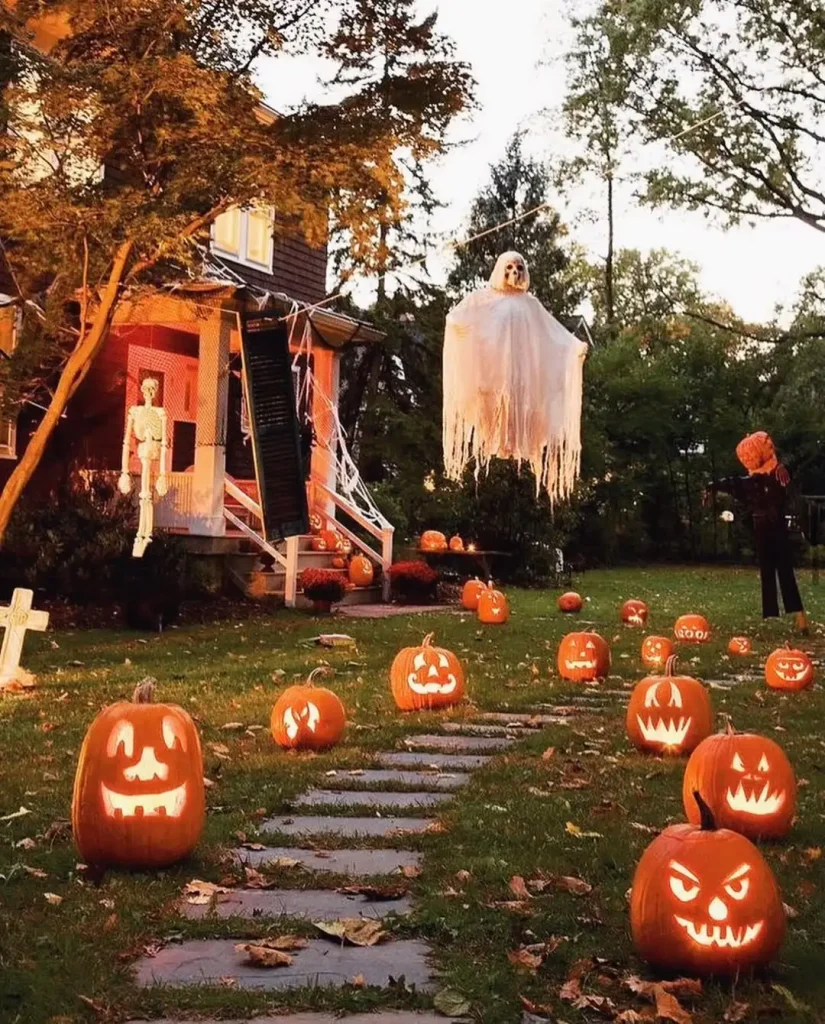 Haunted Pumpkin Pathway
