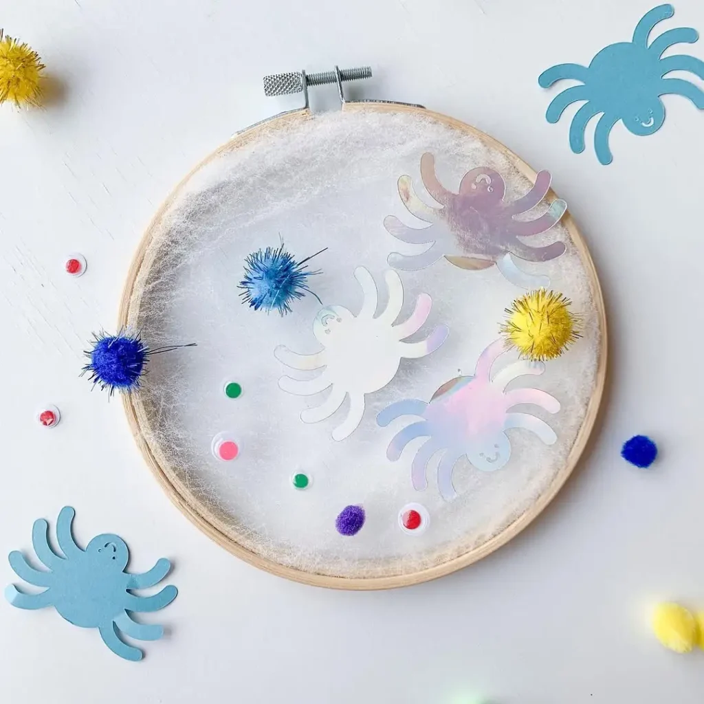 Kid-Friendly Spider Craft