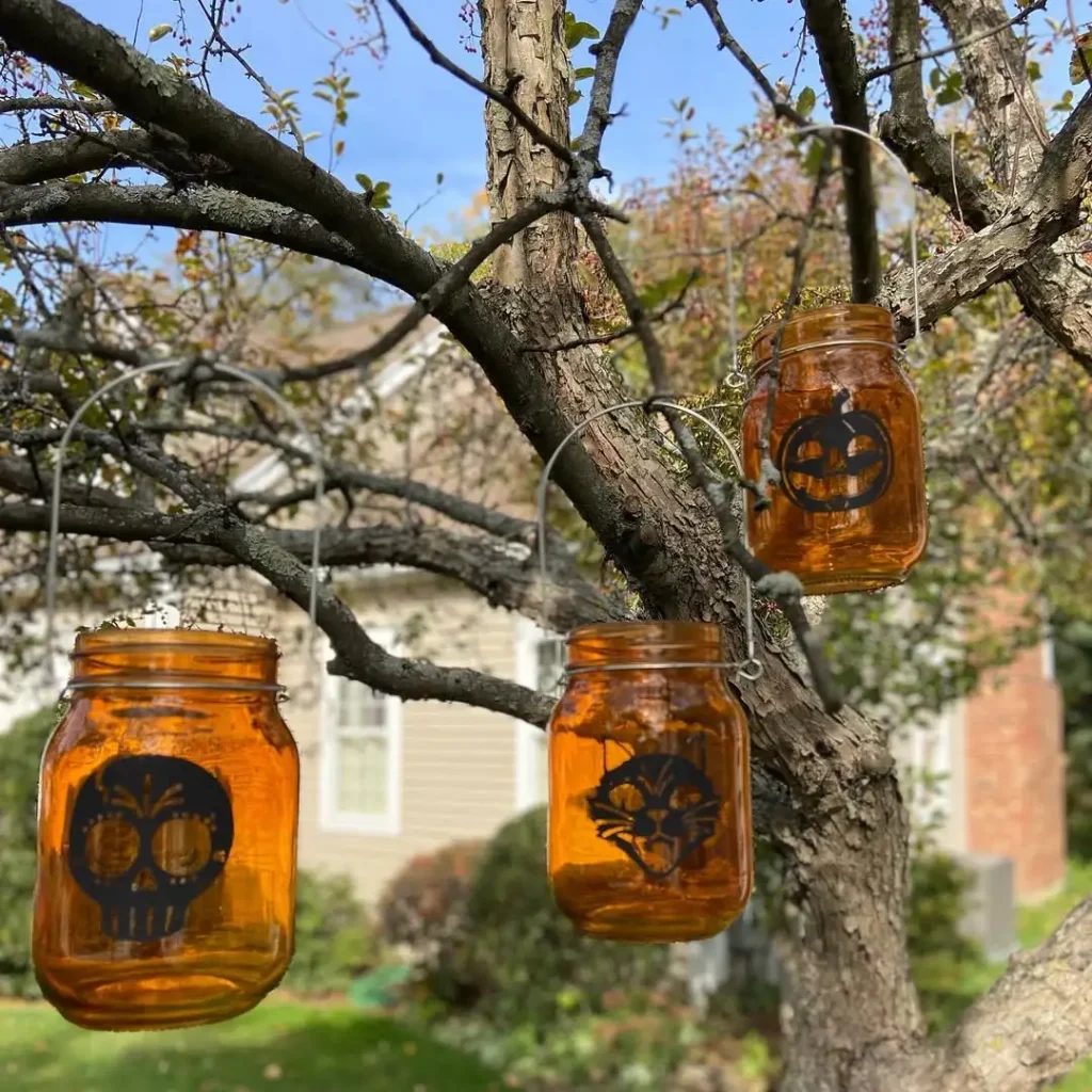 Pumpkin Mason Jars