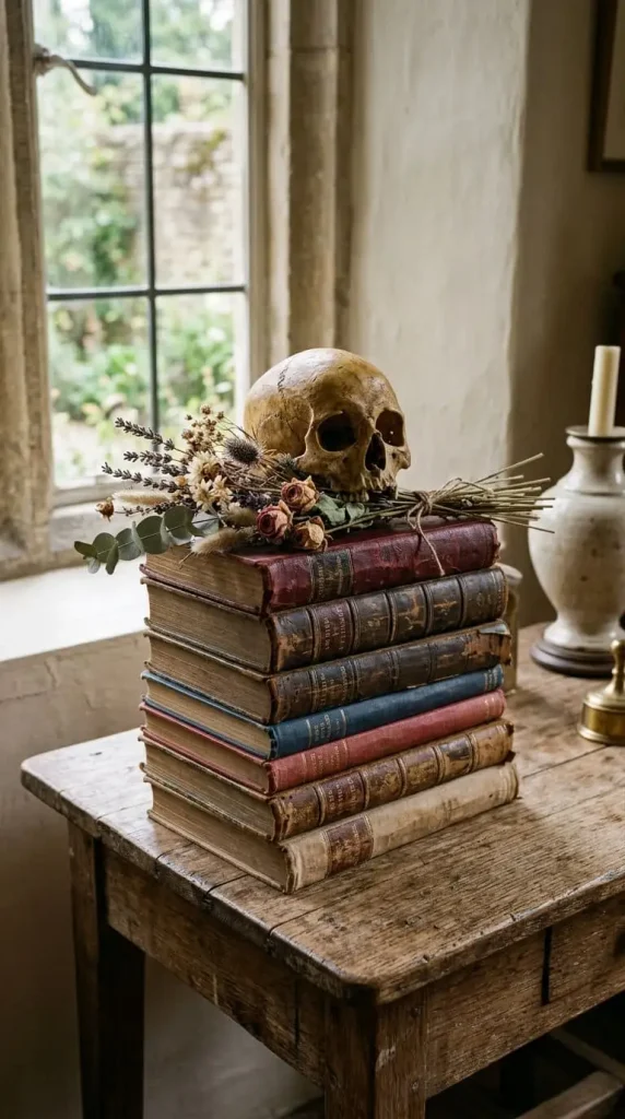 Shelves, Books, and Tabletop Styling