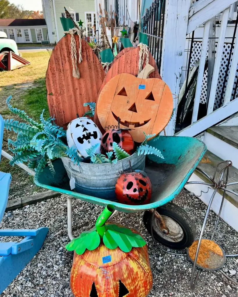 Wheelbarrow Pumpkin Patch