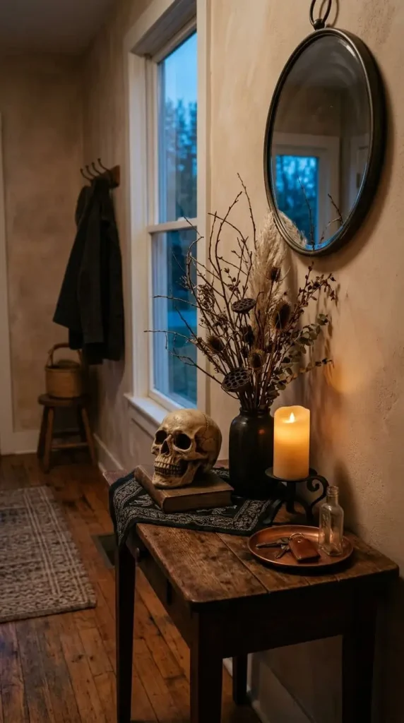 Windows, Curtains, and Entryway