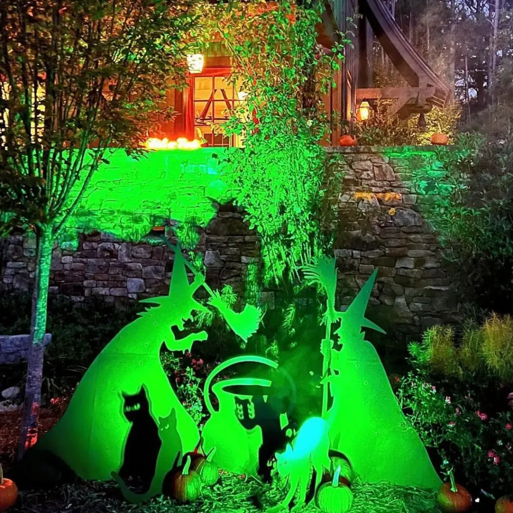 Witches, Glowing Green