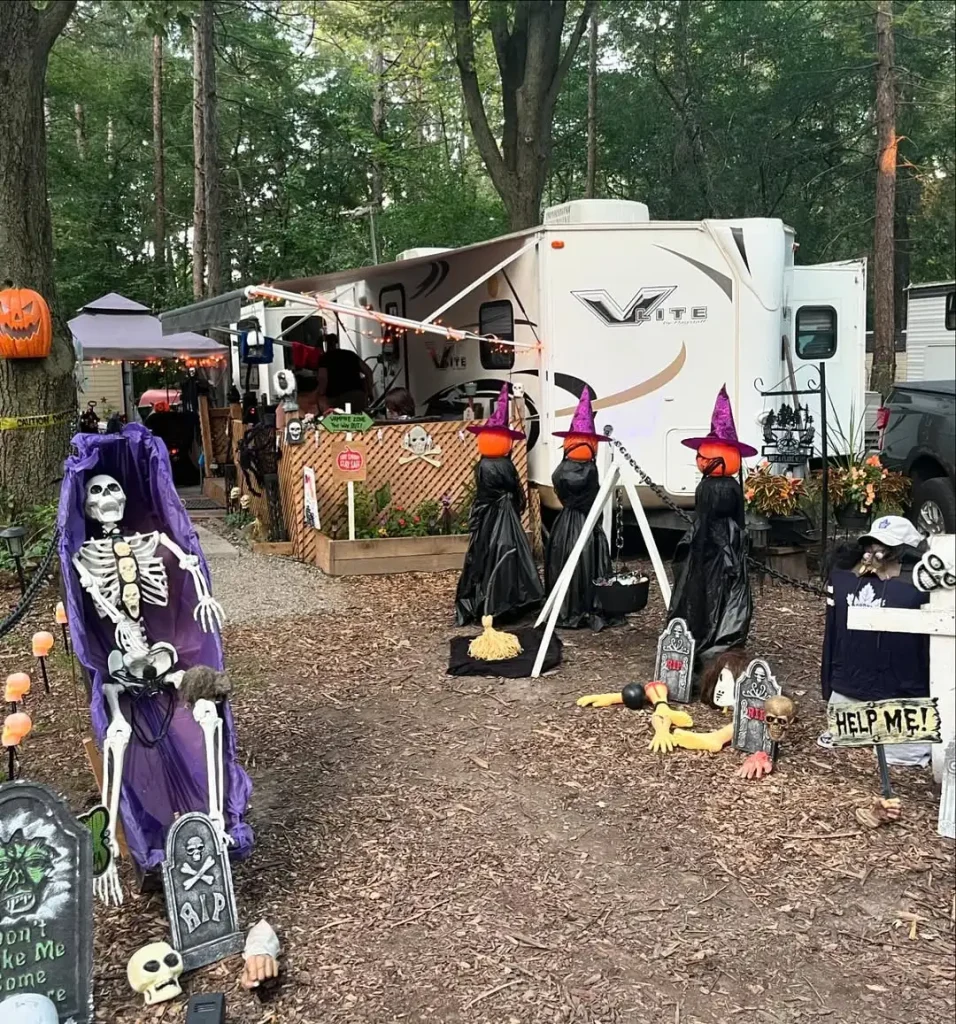Witchy Campsite Chaos